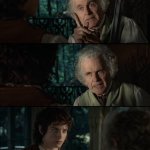 Bilbo Warns Frodo meme