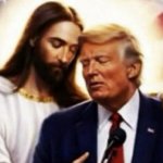 Trump with Jesus