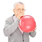 Blowing up balloons meme