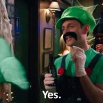 Luigi costume yes