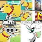 MARKY MILK ESPUMA | What?! Marky milk espuma!!! | image tagged in as a zootopia fan i have no words | made w/ Imgflip meme maker