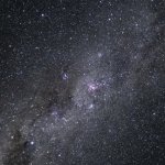 Space with stars