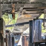 burnt Motorhome