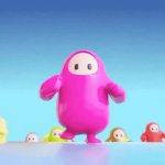 Fall guys GIF Template