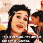Too gay to function mean girls GIF Template