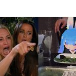 Woman Yelling At Lunelej