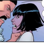 Thragg holding Ursaal's Neck