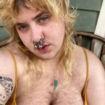 Hairy Hanging New Boobs on Gay Guy