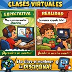 GENERAR UN MEME EDUCATIVO DOBRE LAS CLASES VIRTUALES