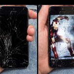 cracked screen