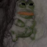 Frozen Frog Doll