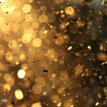 Gold Confetti template