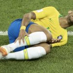 Injured Neymar meme