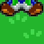 Mario hits Luigi's balls