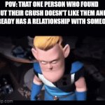 dont be like that person people, | pov: that one person who found out their crush doesn't like them and already has a relationship with someone | image tagged in gifs,pov,crush | made w/ Imgflip video-to-gif maker