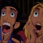 miguel and tulio scream