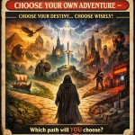 Choose Your Own Adventure, destiny, choose wisely, history, myth