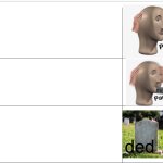 panik kalm panik but he dies