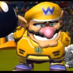 Wario blow himself GIF Template