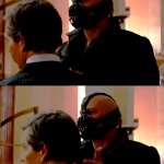 bane hand on shoulder