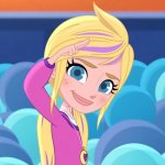 Polly Pocket salutes on Japan