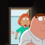 family guy going downstairs GIF Template