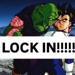 piccolo telling Vegeta to lock in