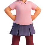Mei Lee in pink shirt