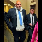 John Fetterman Hillybilly Suit meme