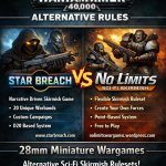 Warhammer 40,000 Alternative rules: https://www.starbreach.com/h