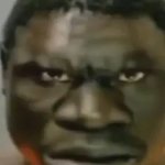 Angry black man
