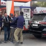 Petrol pump fight
