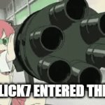 Flick7 | POV: Flick7 entered the chat | image tagged in flick7,gif | made w/ Imgflip video-to-gif maker
