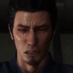 Kiryu crying GIF Template