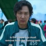 Squid Game Dalgona meme