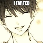 smiling boy | I farted | image tagged in smiling boy,hehehe | made w/ Imgflip meme maker
