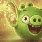 Angry birds pig