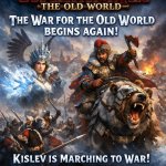 Warhammer Fantasy THE WAR FOR THE OLD WORLD BEGINS AGAIN! https: