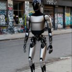 Tesla gangster robot