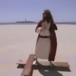 Jesus Ballin' GIF Template