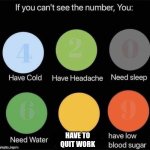 If you can’t see the number | have to quit work | image tagged in if you can t see the number | made w/ Imgflip meme maker