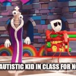 Title | That one autistic kid in class for no reason: | image tagged in gifs,tag | made w/ Imgflip video-to-gif maker