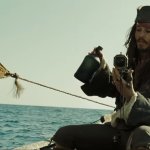 Captain Jack Sparrow and compass