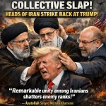 US–Israel–Iran War (World War 3 DLC) Collective slap: Heads of I