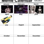 Invincible edits | 2026 | image tagged in meme calendar,remix | made w/ Imgflip meme maker