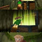 herbert | image tagged in link gets item | made w/ Imgflip meme maker