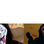 Ghostface meme