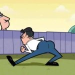 Timmy and Dad dancing GIF Template