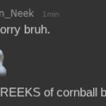 This REEKS of cornball behaviour meme