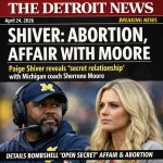 Shiver reveals abortion, 'open secret' relations with Sherrone M